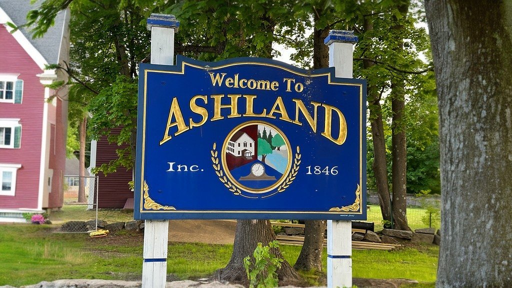 ashland mass yardsign ashland established sign